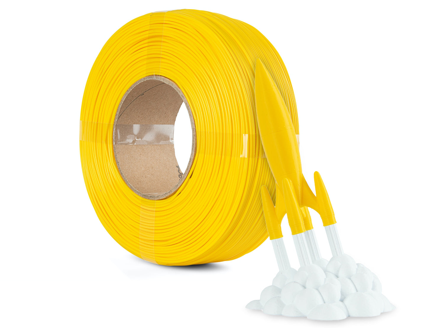True Yellow - Spectrum Premium PLA Filament High Speed Refill - 1.75mm, 1kg Spectrum Filaments